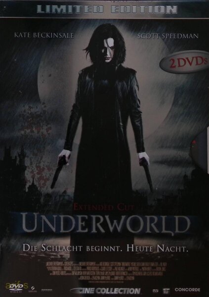 Underworld - Extended Cut/Metal-Pack -- Limited Edition ( 2 DVDs ) Guter Zustand