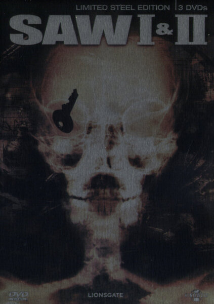 SAW I und & II - Limited Steel Edition (3 DVDs) Uncut Steelbook
