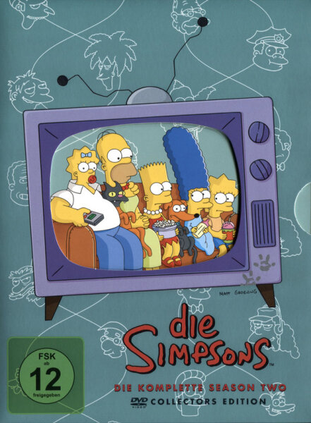Die Simpsons - Season 02  [CE] [4 DVDs] (Digipack) Nagelneu / Versiegelt