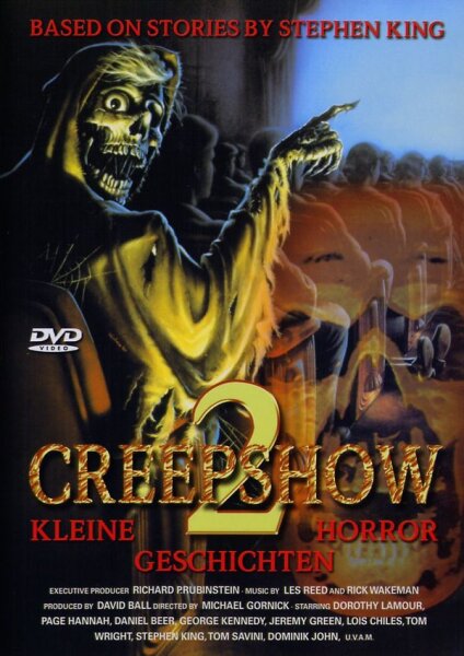 CREEPSHOW 2 - KLEINE HORRORGESCHICHTEN / DVD Rarität (1987) UNCUT - Nagelneu