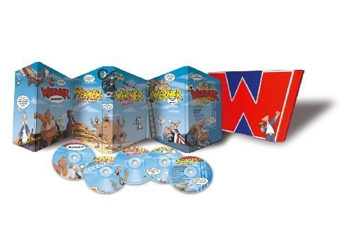 Werner Box Teil 1-4 Limited Edition Bonus DVD 2004 Set Konvolut 5 DVD Box Film