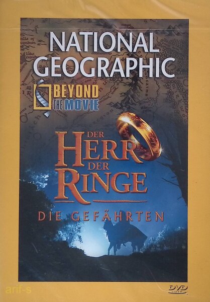 National Geographic /Der Herr der Ringe - Die Gefährten / DVD * Nagelneu