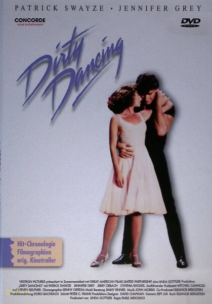 Dirty Dancing - Jennifer Grey, Patrick Swayze, Cynthia Rhodes, DVD Guter Zustand