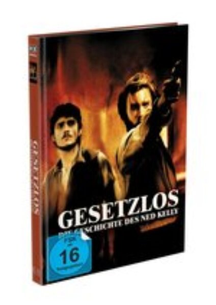 GESETZLOS - Die Geschichte des Ned Kelly - Mediabook - Cover B (BluRay+DVD) NEU