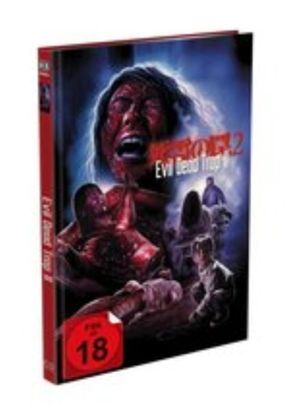 EVIL DEAD TRAP 2 - 2-Disc Mediabook - Cover A (Blu-ray + DVD) Brandneu