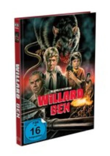 WILLARD BEN - 2-Disc Mediabook Cover A (BluRay + Blu-ray) Limited / Nagelneu