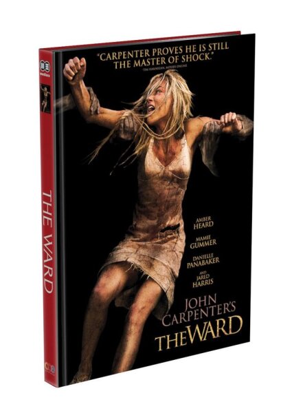 John Carpenters THE WARD - 2-Disc Mediabook Cover B (Blu-ray + DVD) Uncut / NEU