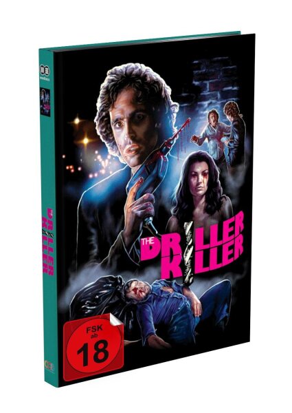THE DRILLER KILLER – 2-Disc Mediabook(BluRay + DVD)  Nagelneu Versiegelt