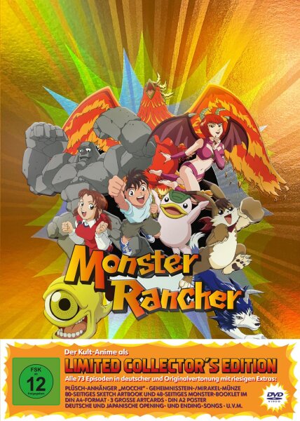 Monster Rancher - Die komplette Serie - Limited Edition (Ep. 1-73)  [12 DVDs]NEU