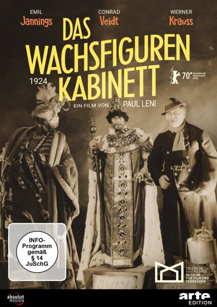 Das Wachsfigurenkabinett (1924) DVD * Guter Zustand