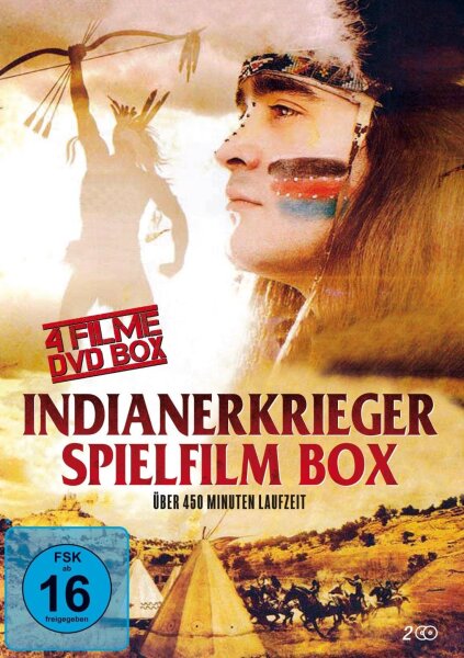 Indianerkrieger Spielfilm Box  [2 DVDs] Nagelneu / Versiegelt
