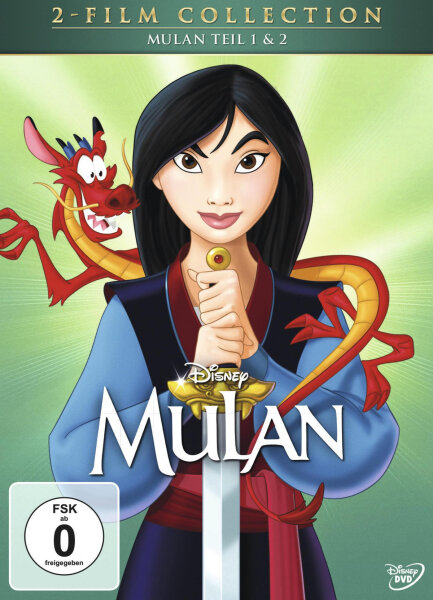 Mulan 1+2 - Doppelpack (Disney Classics + 2. Teil)  [2 DVDs]