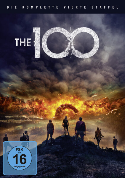 The 100 - Die komplette 4. Staffel  [3 DVDs] - Top Zustand