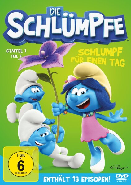 Die Schlümpfe - Schlumpf für einen Tag - Staffel 1 Teil 4 / DVD * Guter Zustand
