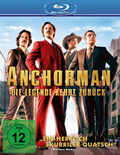 Anchorman - Die Legende kehrt zurück / BluRay Film