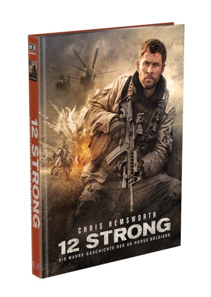 12 STRONG – Mediabook Cover A (4K UHD + Blu-ray) Limited 500 Edition-Uncut - NEU