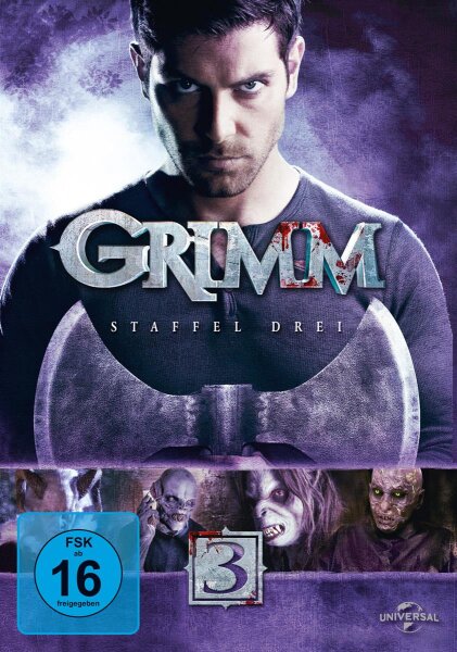 Grimm - Staffel 3  [6 DVDs] - Guter Zustand