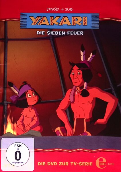 Yakari - Folge 21: Die sieben Feuer / DVD - Akzeptabel mit Kratzer