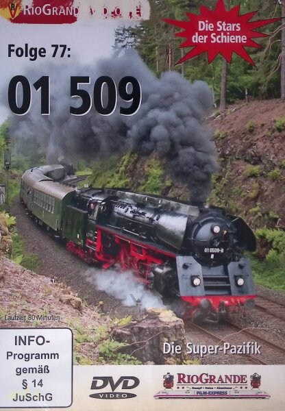 Stars der Schiene Folge 77-01 509 -Die Super-Pazifik/DVD - Nagelneu / Versiegelt