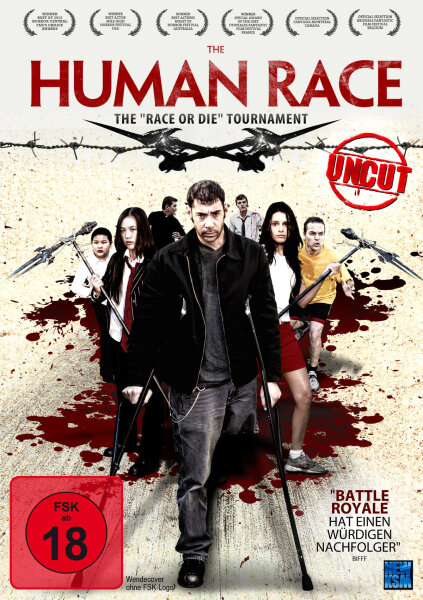 The Human Race - "The Race or Die" Tournament / Uncut / DVD *Top Zustand
