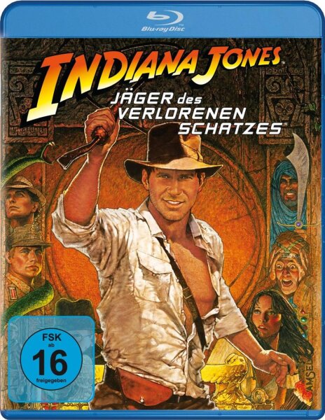 Indiana Jones-Jäger des verlorenen Schatzes / Blu-Ray * Guter Zustand