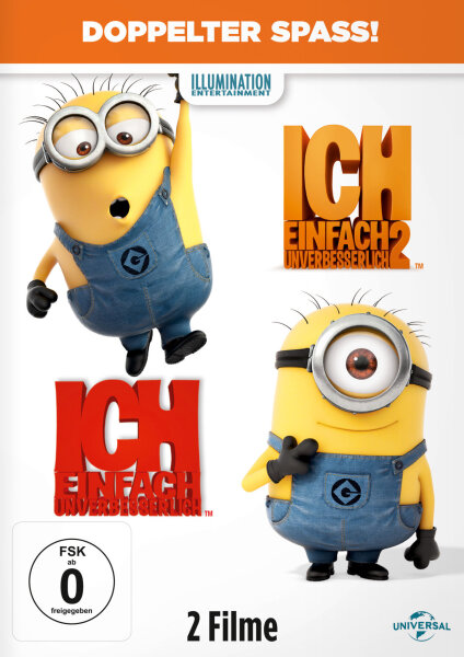 Ich - Einfach unverbesserlich 1&2  ( 2 DVDs )