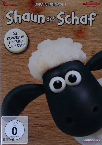 Shaun das Schaf - Staffel 1 ( 5 DVDs ) -- Special Edition