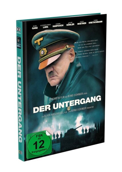DER UNTERGANG – 2-Disc Mediabook Cover C (Blu-ray + DVD) Limited 500 Edition/NEU