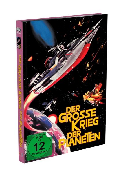 DER GROSSE KRIEG DER PLANETEN – 2-Disc Mediabook Cover A (Blu-ray + DVD) NEU