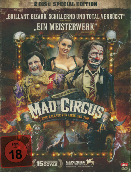 Mad Circus - Eine Ballade von Liebe und Tod  [SE] [2 DVDs] Guter Zustand