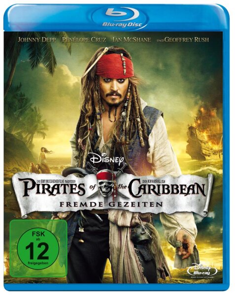 Pirates of the Caribbean 4 - Fremde Gezeiten / Blu-Ray * Top Zustand