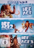Ice Age - Box Set Teil 1-3  [4 DVDs] - Top Zustand