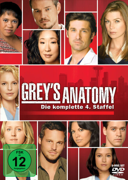 Greys Anatomy - Staffel 4  [5 DVDs] - Guter Zustand