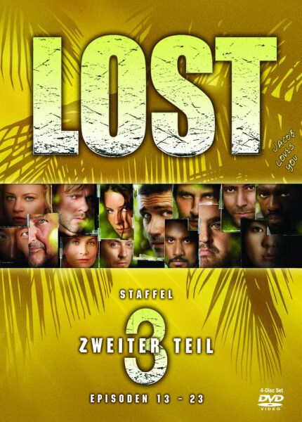 LOST - Staffel 3, Zweiter Teil / Episoden 13 - 23 (4 DVDs)  - Top Zustand