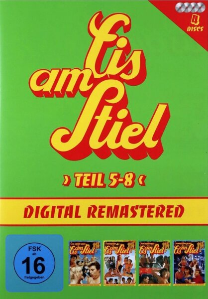 Eis am Stiel - Teil 5-8 - Digital Remastered / 4 DVDs