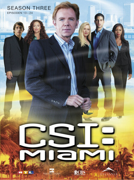 CSI: Miami - Season 3.2 Ep. 13-24  [3 DVDs] Nagelneu / Versiegelt