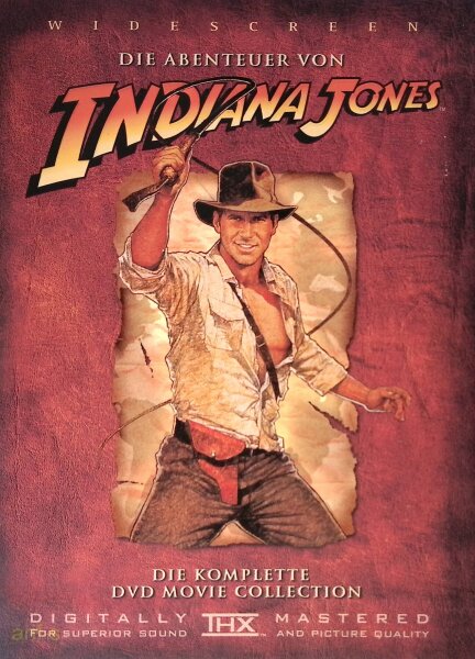 Indiana Jones - Box Set  [4 DVDs] - Digipack - Top Zustand