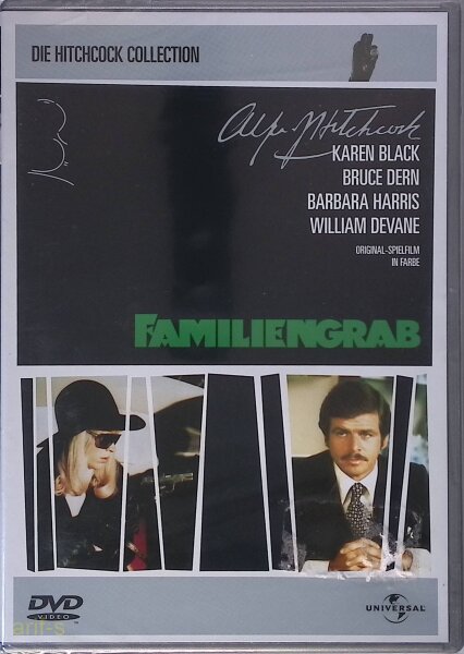 Familiengrab - Die Hitchcock Collection / DVD *Nagelneu / Versiegelt