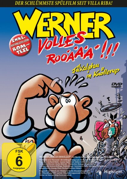 Werner 3 - Volles Rooäää! / DVD * Nagelneu Versiegelt