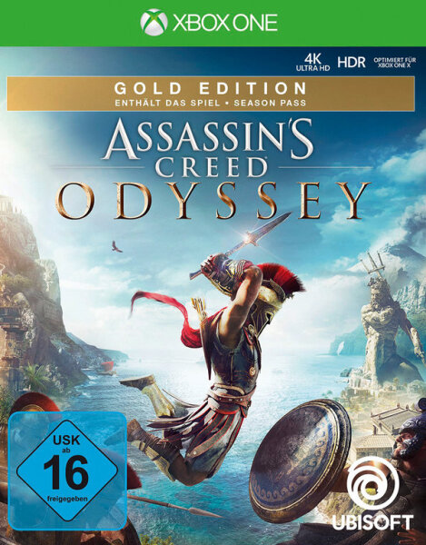 Assassins Creed Odyssey (Gold Edition inkl. Season Pass) / Xbox One - Top Zustand