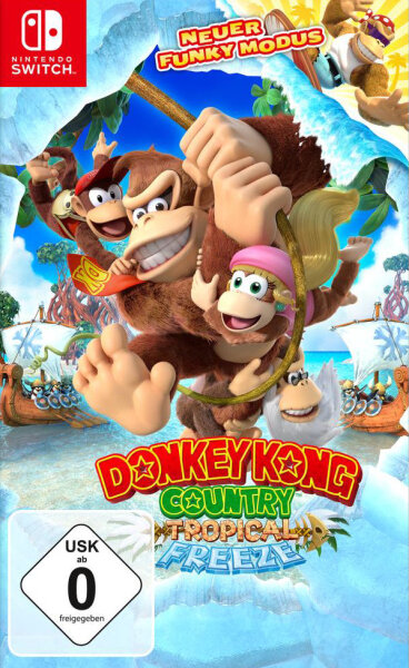 Donkey Kong Country: Tropical Freeze *Nintendo Switch - Nagelneu / Versiegelt