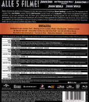 Jurassic World - 5-Movie Collection  [5 BluRays]  Nagelneu / Versiegelt