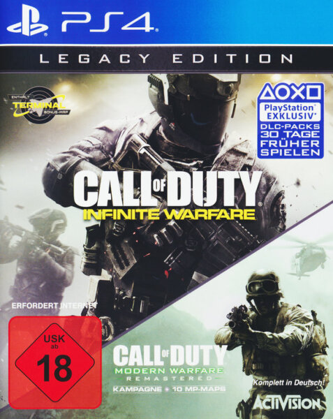 Call of Duty 13 - Infinite Warfare inkl. Call of Duty 4: Modern Warfare / PS4