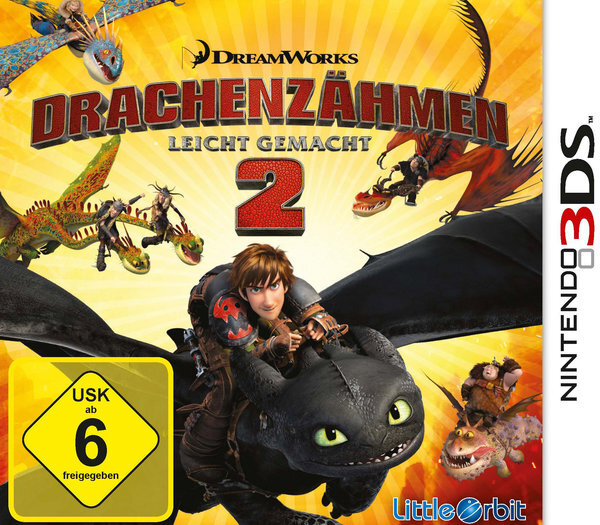 Drachenzähmen leicht gemacht 2 / Nintendo 3DS/ 2DS + Handbuch*Top Zustand