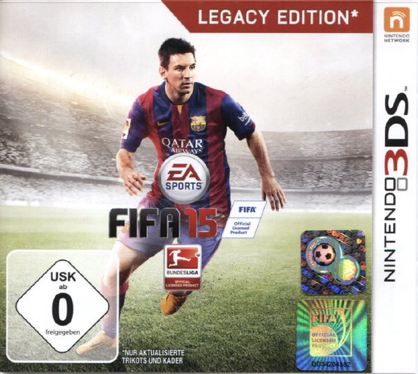 FIFA 15 (Legacy Edition) / Nintendo 3DS/ 2DS + Handbuch*Top Zustand