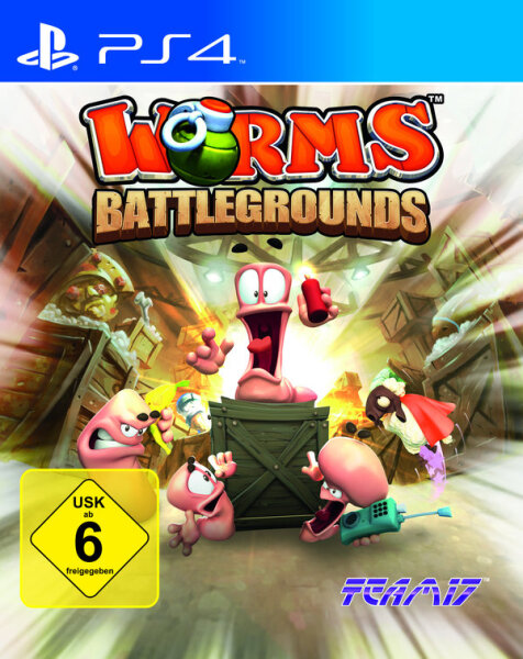 Worms Battlegrounds / Playstation 4 / PS5 *TOP Zustand