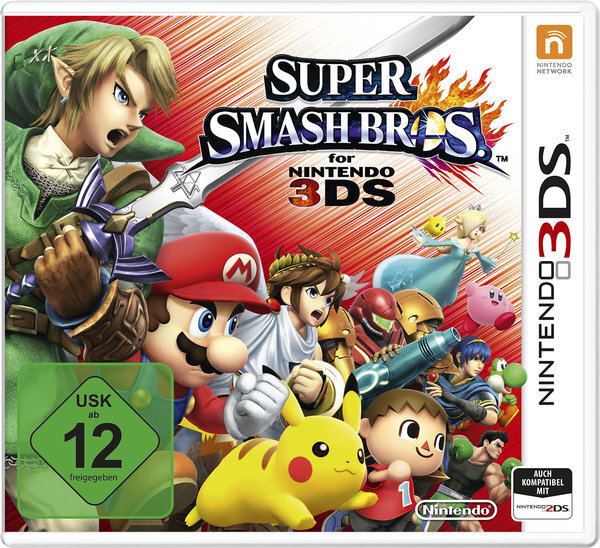Super Smash Bros. / Nintendo 3DS/ 2DS *ohne Handbuch* Top Zustand