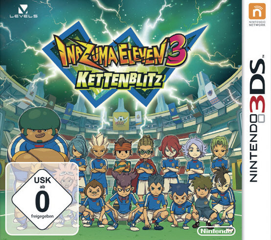 Inazuma Eleven 3 - Kettenblitz / Nintendo 3DS/ 2DS + Handbuch*Top Zustand