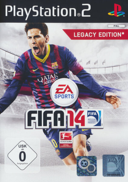 FIFA 14 / Playstation 2 / PS 2 + Handbuch *Guter Zustand*