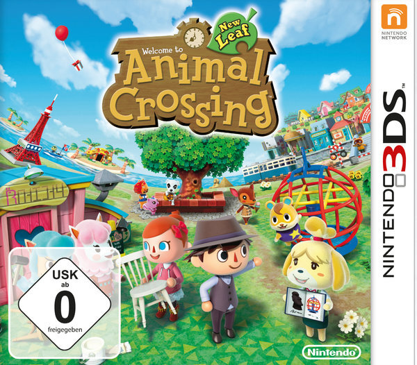 Animal Crossing - New Leaf / Nintendo 3DS/ 2DS *mit Handbuch* Top Zustand
